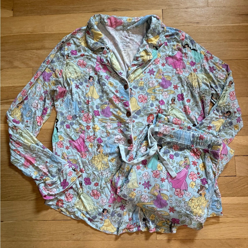 Posh Peanut Disney Princess Pajama Set size L